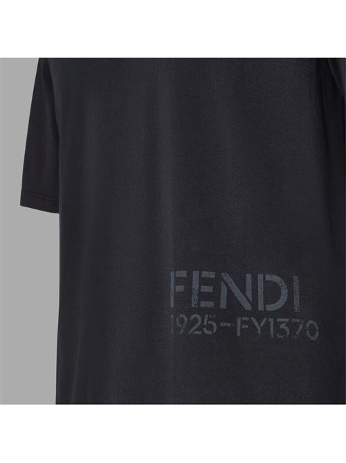 T-shirt con logo FENDI | FY1370B19QF043Y