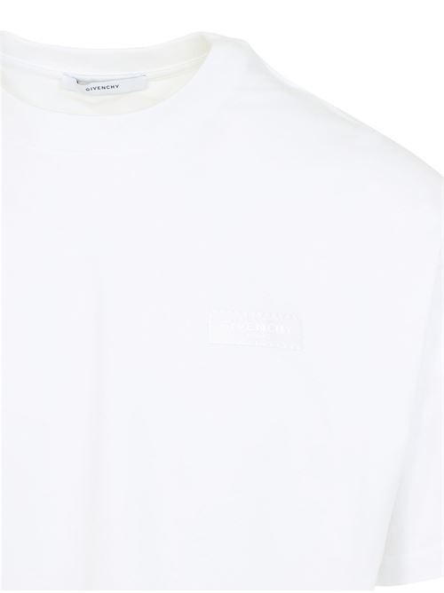 T-shirt con logo GIVENCHY | BM71NK3YSJ100