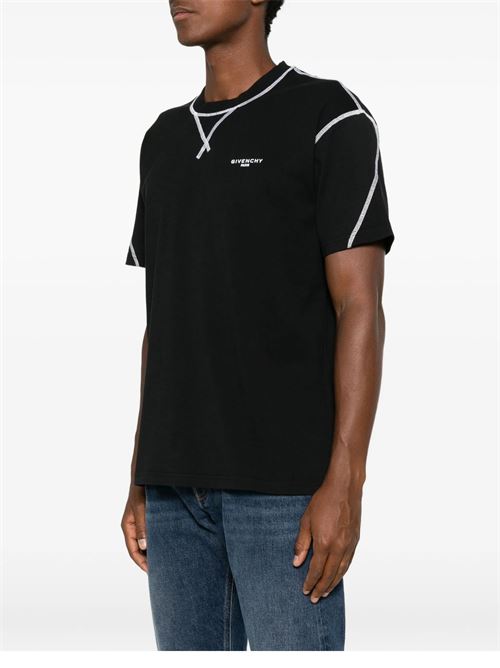 T-shirt con logo GIVENCHY | BM71P53YR8001