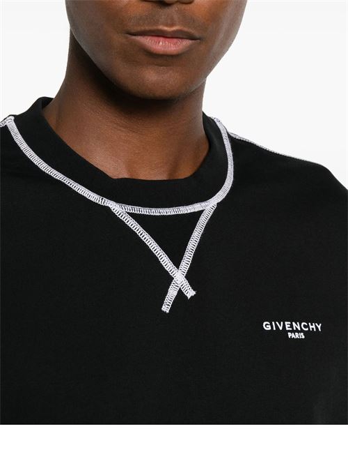 T-shirt con logo GIVENCHY | BM71P53YR8001
