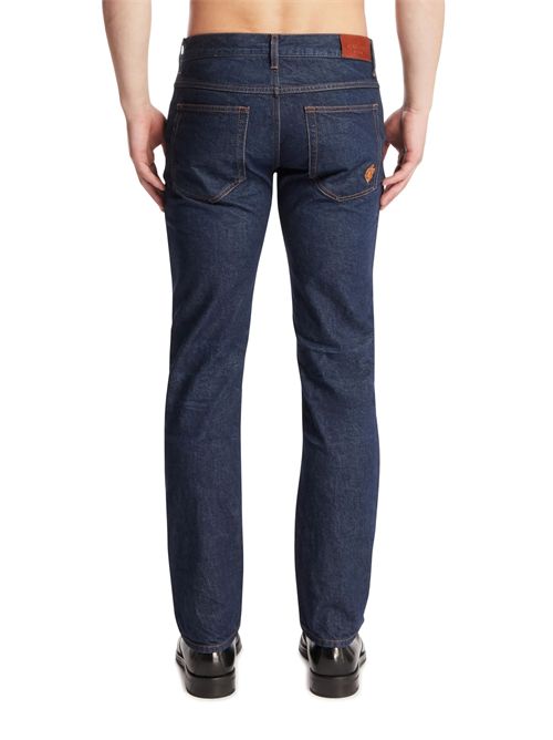 Jeans con ricamo GUCCI | 875568XDDGX4011