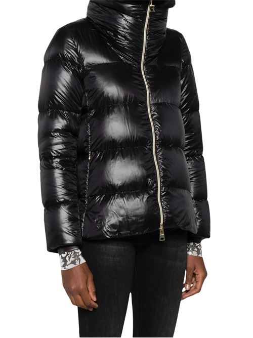 Piumino con collo in eco-pelliccia HERNO | PI001923D12017Z9300
