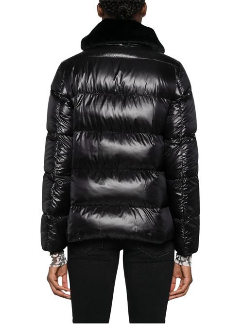 Piumino con collo in eco-pelliccia HERNO | PI001923D12017Z9300