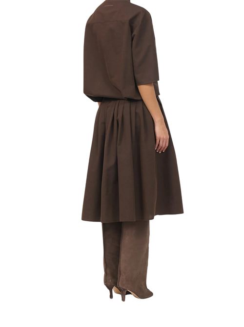 Abito camicia in lana MM6 | S52DG0044M36006142