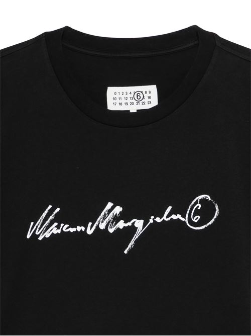 T-shirt signature MM6 | SH0GC0077M20258900