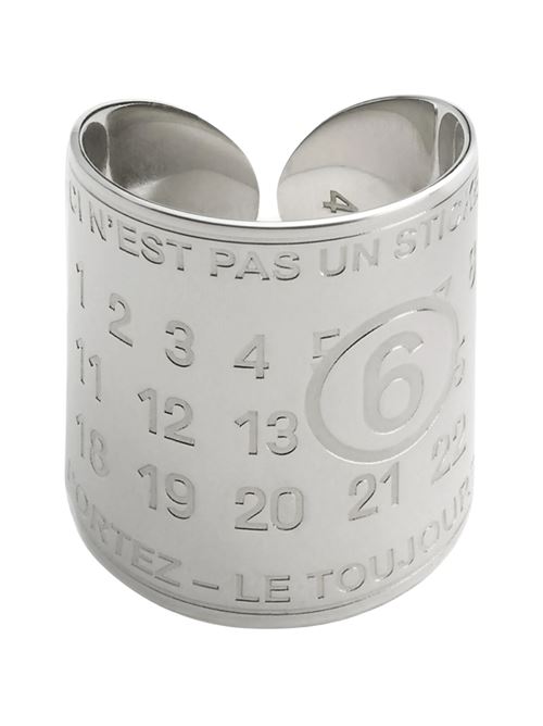 Anello a fascia MM6 | SM6UQ0123P9220951
