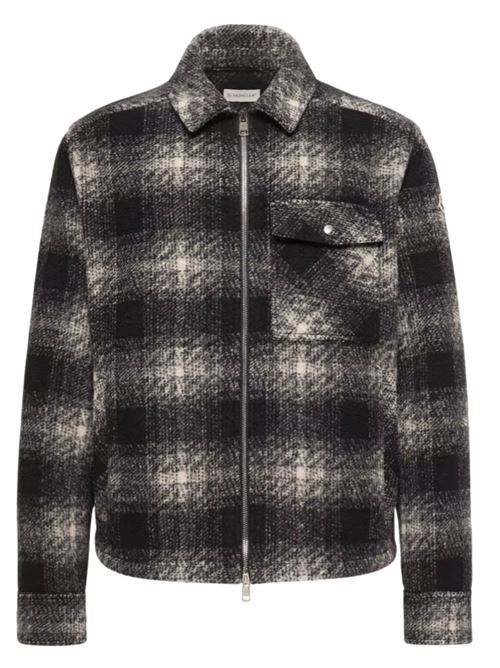 Overshirt con zip MONCLER | L20912F0003589BKBF99