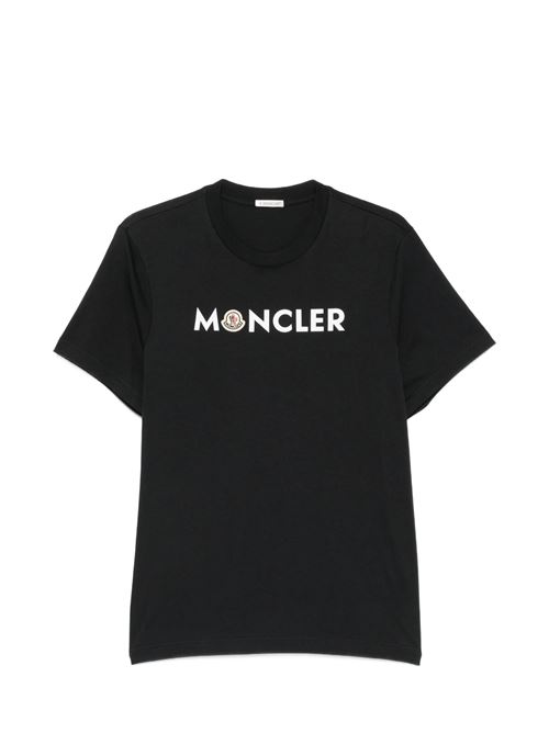 T-shirt con logo MONCLER | L20918C0005189B8Q778