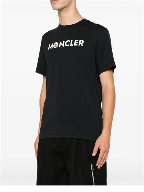 T-shirt con logo MONCLER | L20918C0005189B8Q778