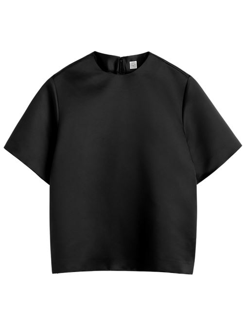 T-shirt in raso duchesse TOTEME | 263WRT0761FB0673001