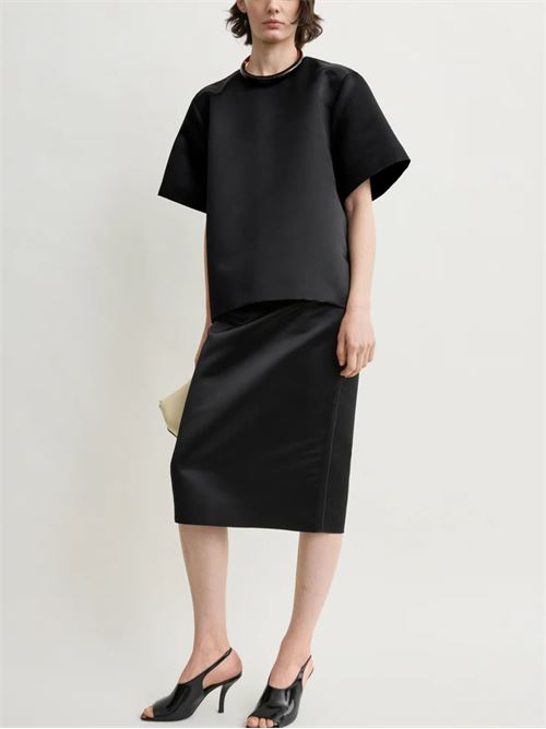 T-shirt in raso duchesse TOTEME | 263WRT0761FB0673001