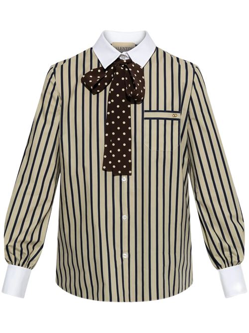 Camicia con foulard VALENTINO | BAB8J7AC4V1G