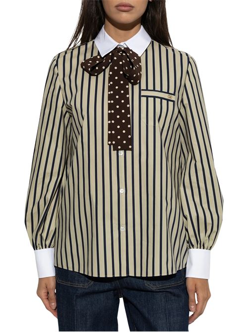 Camicia con foulard VALENTINO | BAB8J7AC4V1G