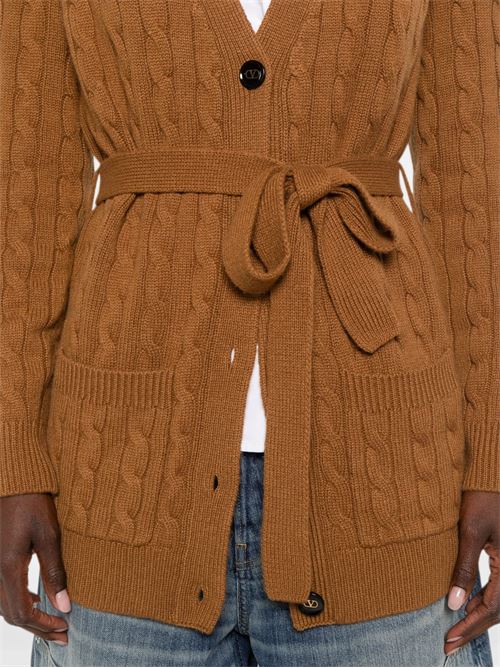 Cardigan Cable-knit VALENTINO | BKA16DAB910R